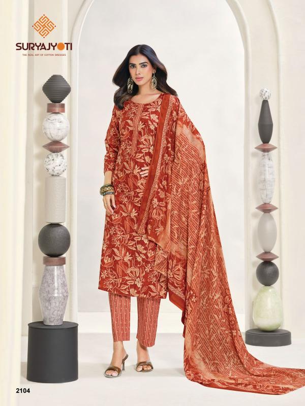 Suryajyoti zion cotton vol-21 dress material wholesale with price